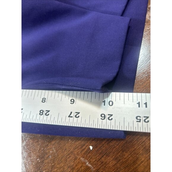 Annika Cutter & Buck Shorts Women 6 Purple Bermuda Golf Activewear Flat Front - Picture 9 of 9